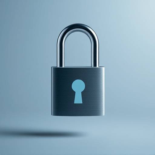 Billede af en hængelås, der symboliserer datasikkerhed og privatliv